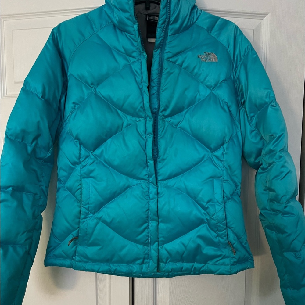 The North Face Women's Teal Puffer Jacket